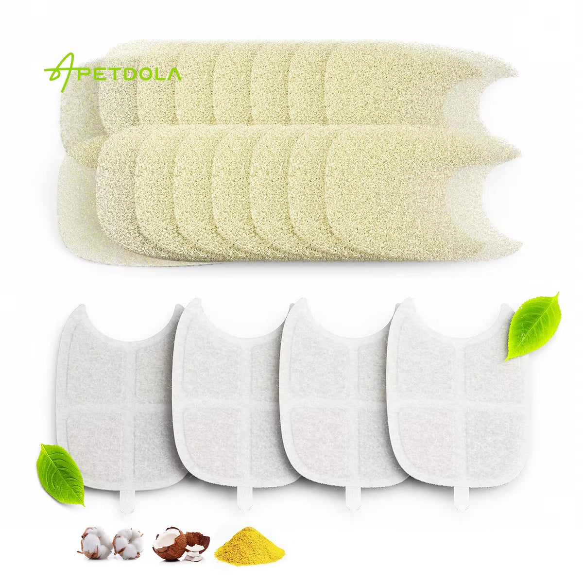 Replacement Filters for  FS10PRO Stainless Steel Water Fountain Drinking Dispenser with 6-Layer Filtration System 4-Pack